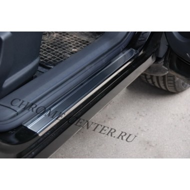 Накладки на пороги Honda Civic IV 4D/5D (2012-) бренд – Alu-Frost (Польша) главное фото